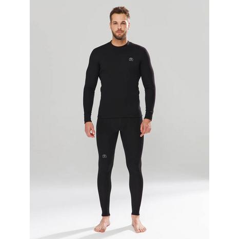 Boevoy С220 Комплект белья мужской х/б с начесом цвет: Черный